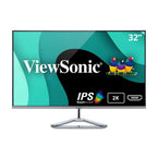 ViewSonic VX3276-2K-MHD 32-inch QHD IPS Monitor with Dual Integrated Speakers and Eye Care Technologies